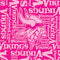 NFL Minnesota Vikings - Blast Pink Wii (Includes 1 Controller) Skin